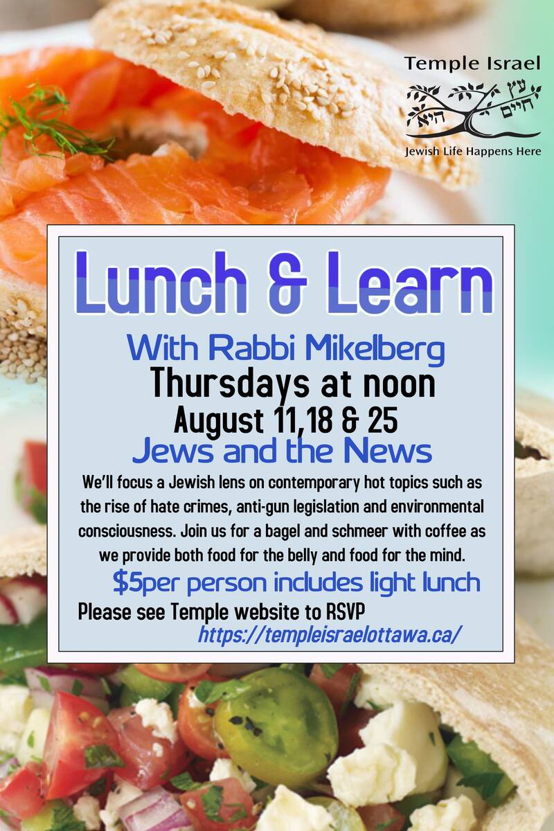 Banner Image for Lunch & Learn with Rabbi Mikelberg